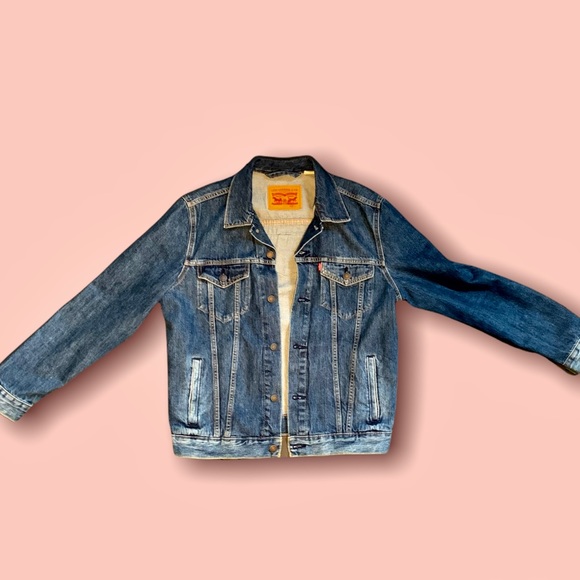 Levi’s mens denim jacket size large - Picture 2 of 4